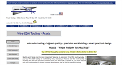 Desktop Screenshot of praxistooling.com